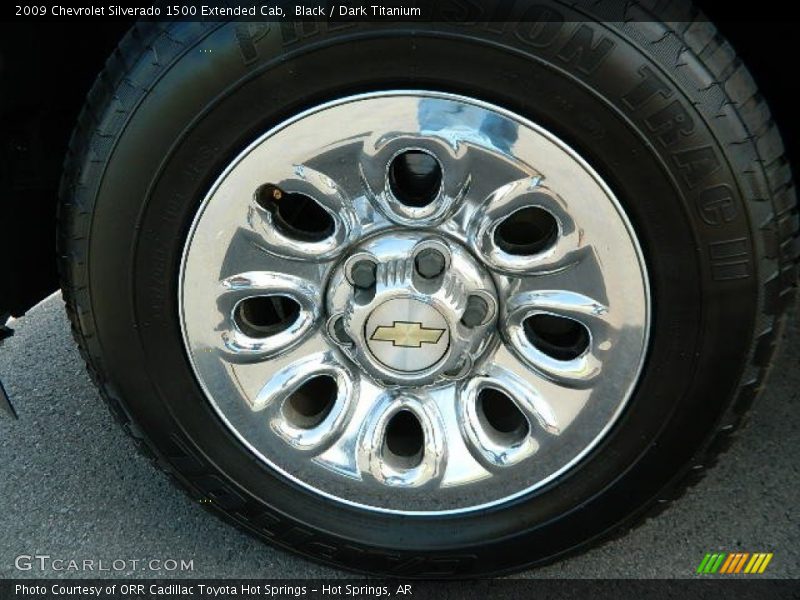 Black / Dark Titanium 2009 Chevrolet Silverado 1500 Extended Cab