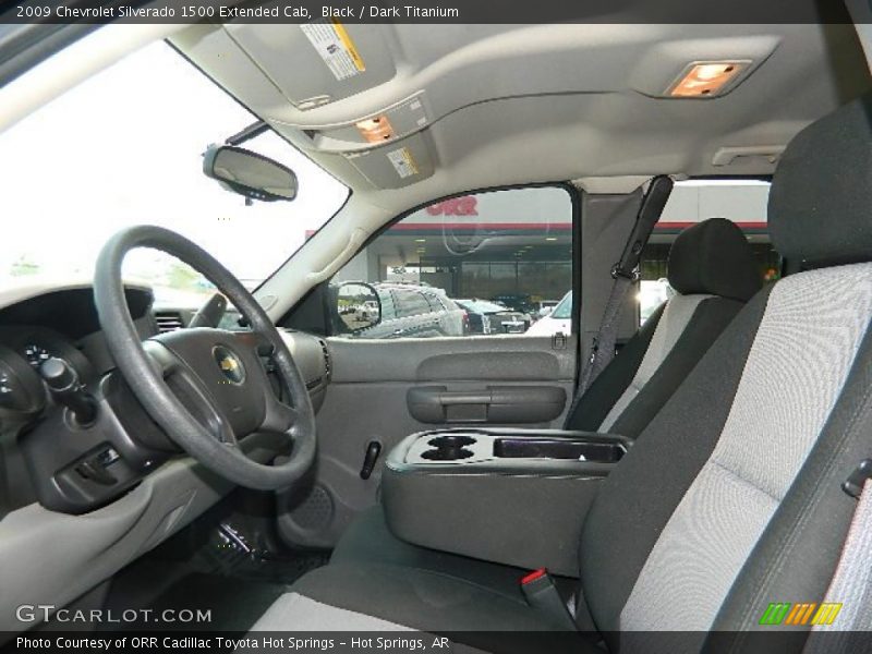 Black / Dark Titanium 2009 Chevrolet Silverado 1500 Extended Cab