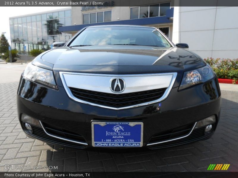 Crystal Black Pearl / Ebony 2012 Acura TL 3.5 Advance