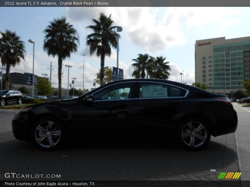 Crystal Black Pearl / Ebony 2012 Acura TL 3.5 Advance