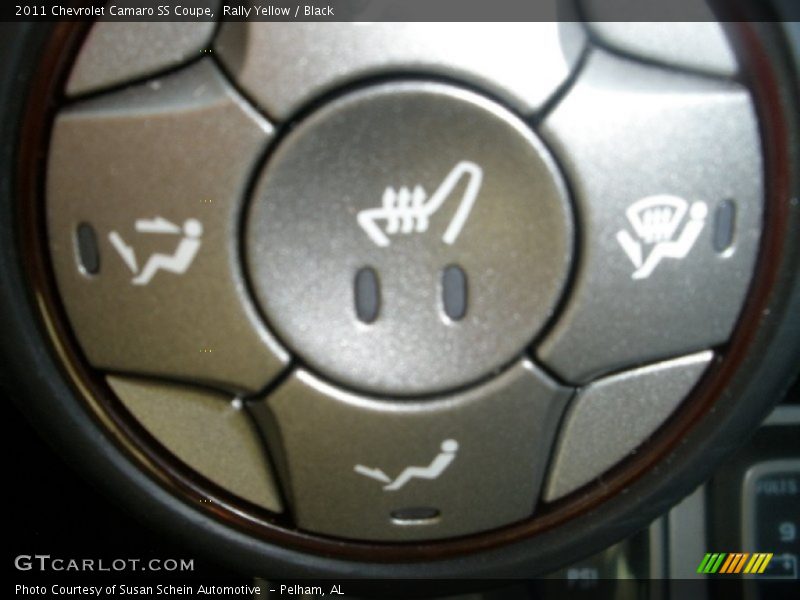 Rally Yellow / Black 2011 Chevrolet Camaro SS Coupe