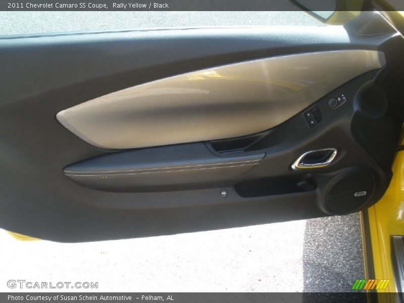 Rally Yellow / Black 2011 Chevrolet Camaro SS Coupe