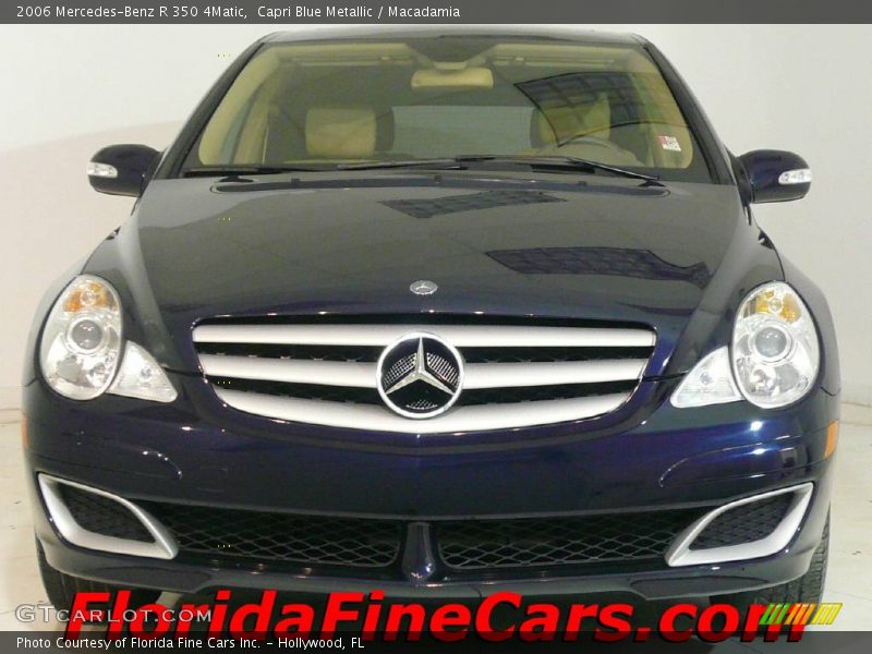 Capri Blue Metallic / Macadamia 2006 Mercedes-Benz R 350 4Matic
