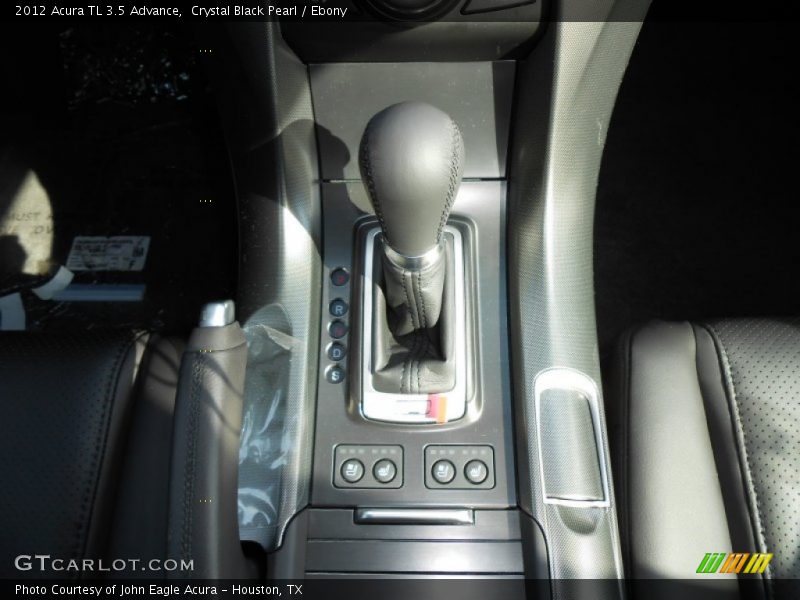 Crystal Black Pearl / Ebony 2012 Acura TL 3.5 Advance