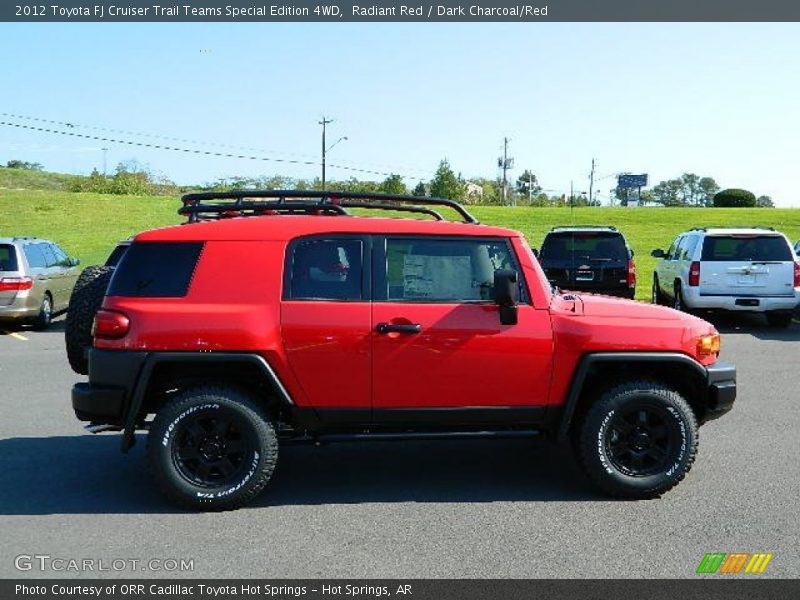 Radiant Red / Dark Charcoal/Red 2012 Toyota FJ Cruiser Trail Teams Special Edition 4WD