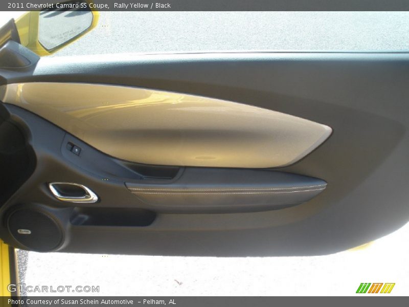 Rally Yellow / Black 2011 Chevrolet Camaro SS Coupe