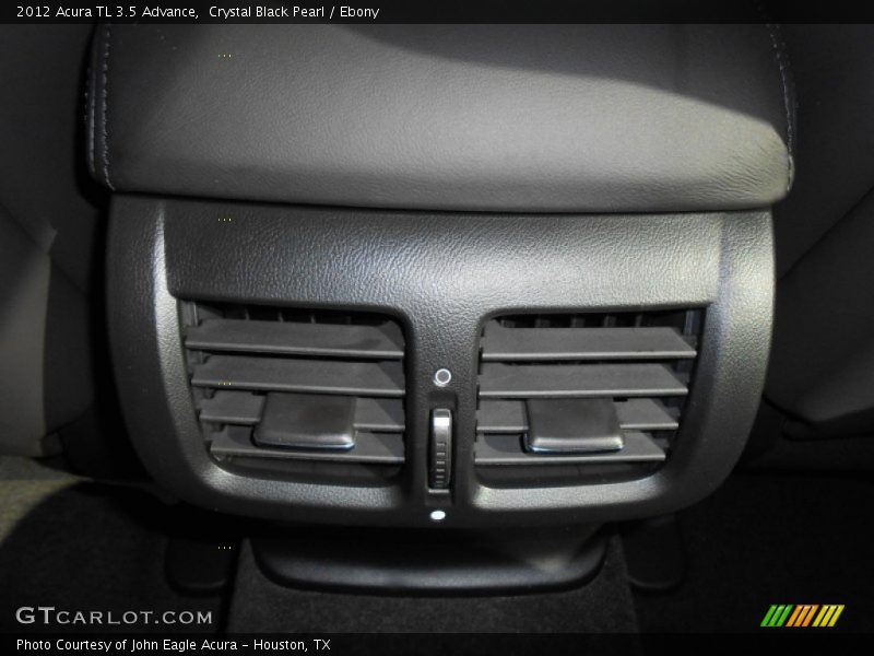 Crystal Black Pearl / Ebony 2012 Acura TL 3.5 Advance