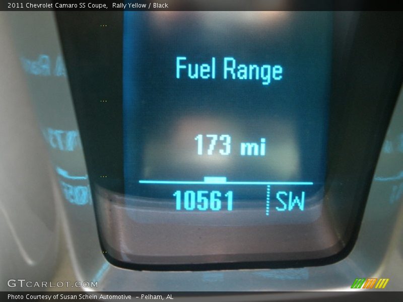 Rally Yellow / Black 2011 Chevrolet Camaro SS Coupe