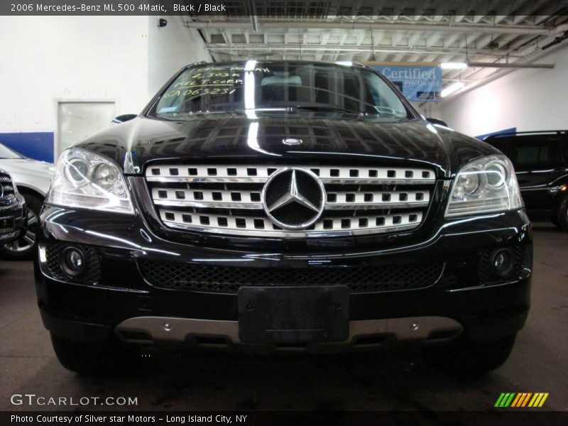 Black / Black 2006 Mercedes-Benz ML 500 4Matic