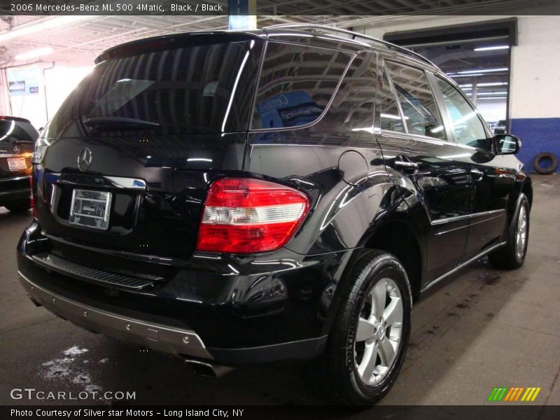 Black / Black 2006 Mercedes-Benz ML 500 4Matic