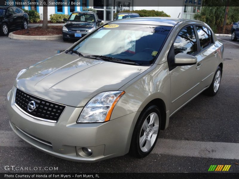 Sandstone / Beige 2008 Nissan Sentra 2.0