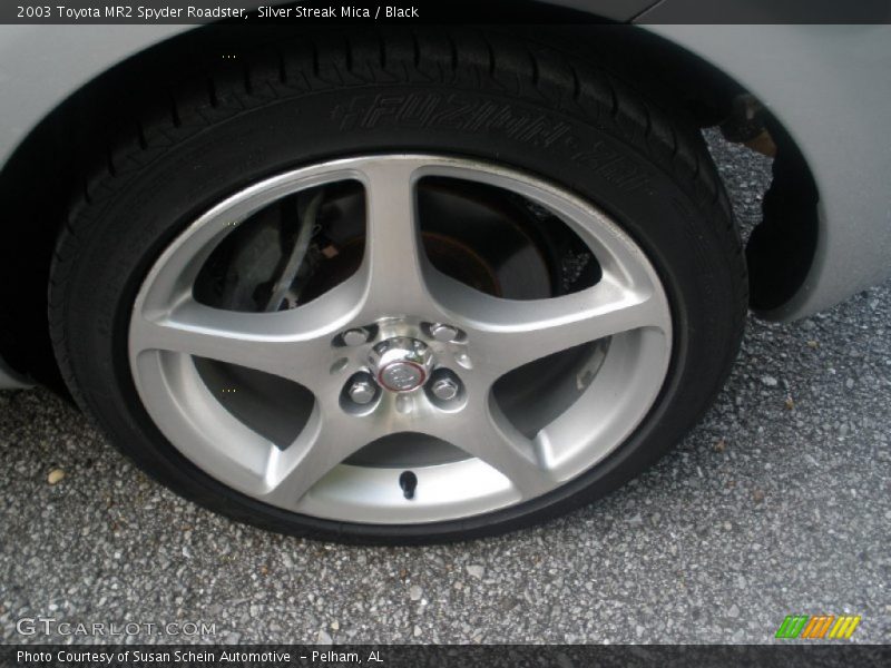 Silver Streak Mica / Black 2003 Toyota MR2 Spyder Roadster