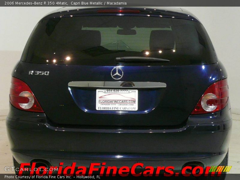 Capri Blue Metallic / Macadamia 2006 Mercedes-Benz R 350 4Matic