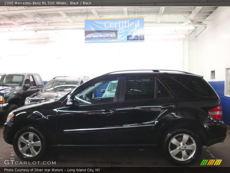 Black / Black 2006 Mercedes-Benz ML 500 4Matic