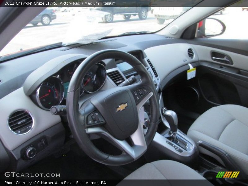 Victory Red / Medium Titanium 2012 Chevrolet Cruze LT/RS
