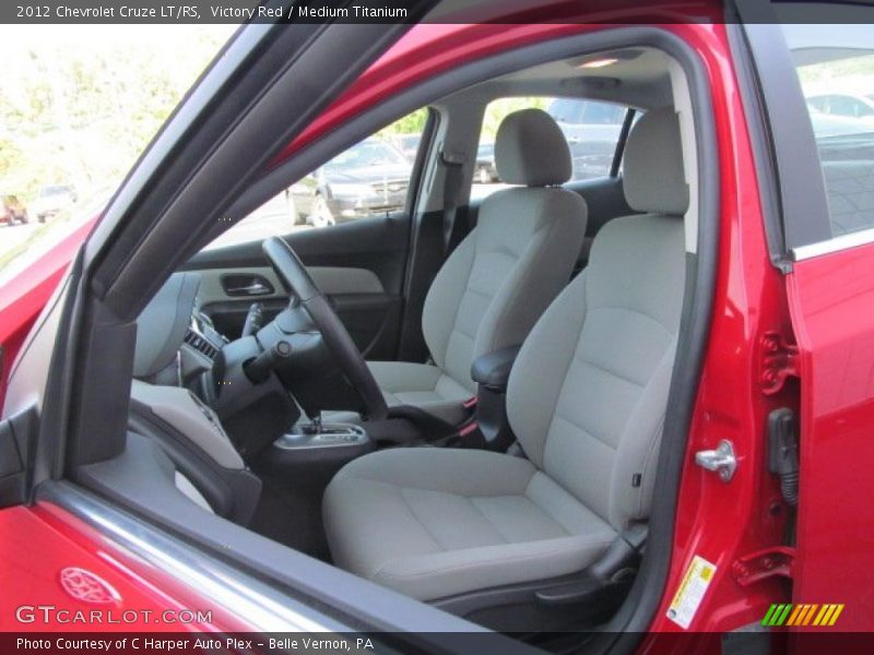 Victory Red / Medium Titanium 2012 Chevrolet Cruze LT/RS