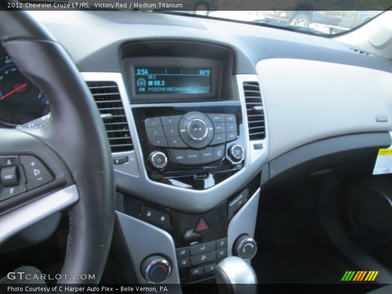 Victory Red / Medium Titanium 2012 Chevrolet Cruze LT/RS