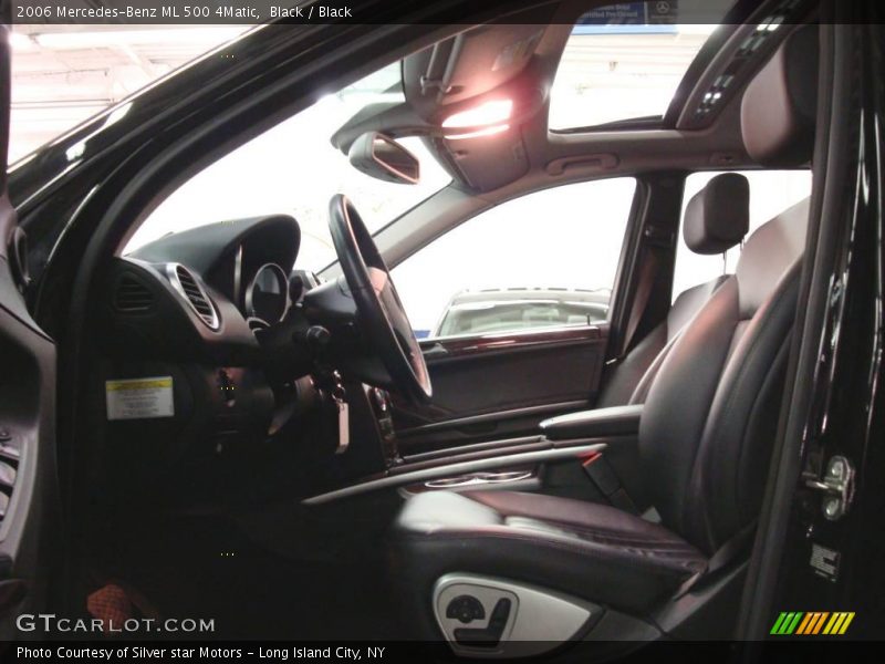 Black / Black 2006 Mercedes-Benz ML 500 4Matic