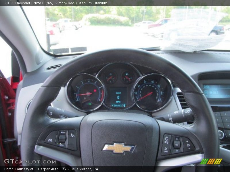 Victory Red / Medium Titanium 2012 Chevrolet Cruze LT/RS