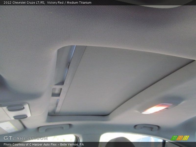 Victory Red / Medium Titanium 2012 Chevrolet Cruze LT/RS
