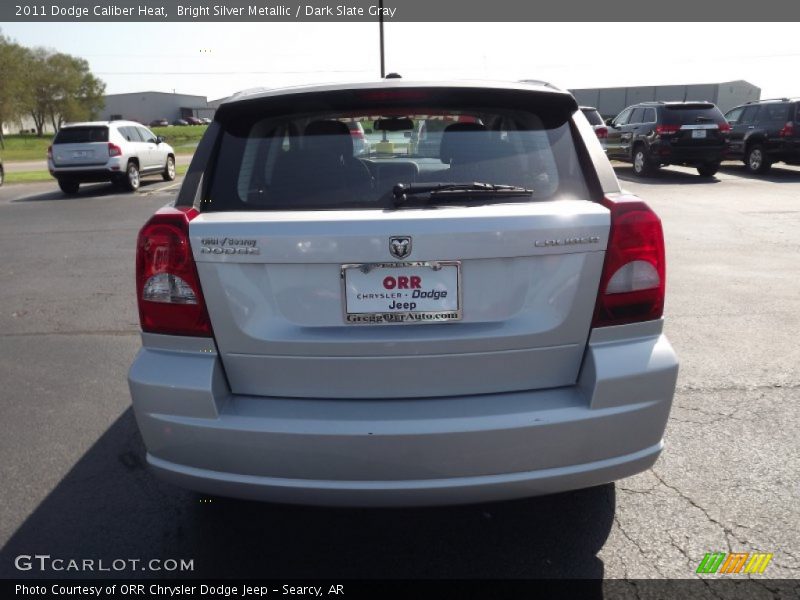 Bright Silver Metallic / Dark Slate Gray 2011 Dodge Caliber Heat