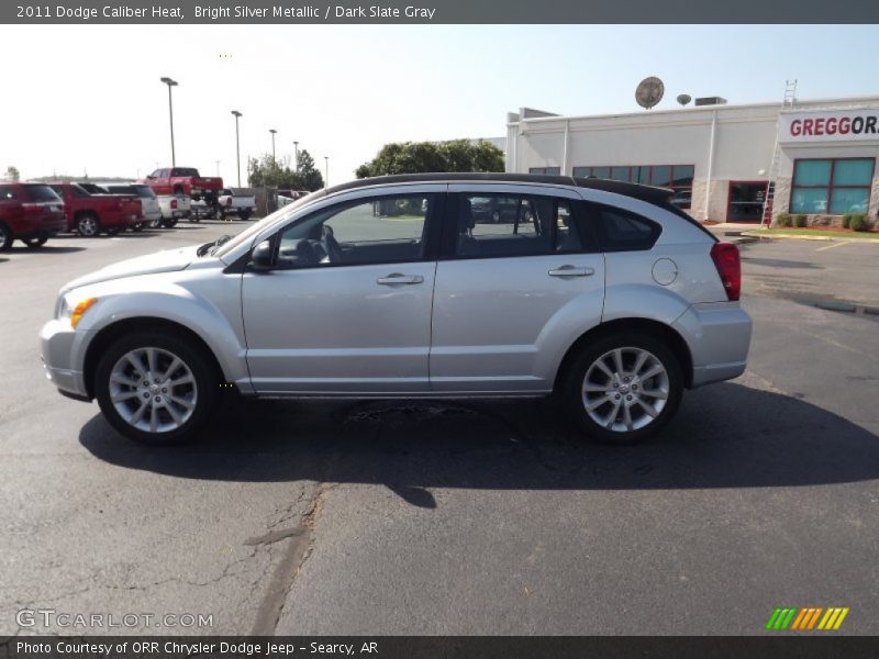Bright Silver Metallic / Dark Slate Gray 2011 Dodge Caliber Heat