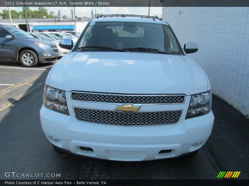 Summit White / Ebony 2011 Chevrolet Avalanche LT 4x4