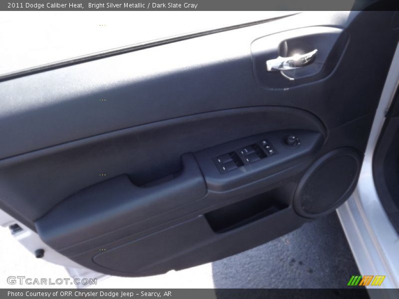 Bright Silver Metallic / Dark Slate Gray 2011 Dodge Caliber Heat