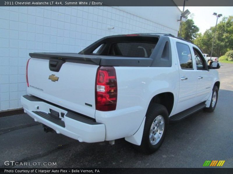 Summit White / Ebony 2011 Chevrolet Avalanche LT 4x4