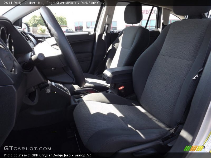 Bright Silver Metallic / Dark Slate Gray 2011 Dodge Caliber Heat