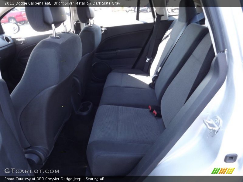 Bright Silver Metallic / Dark Slate Gray 2011 Dodge Caliber Heat