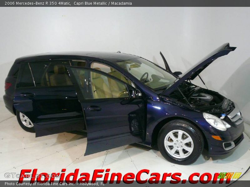 Capri Blue Metallic / Macadamia 2006 Mercedes-Benz R 350 4Matic