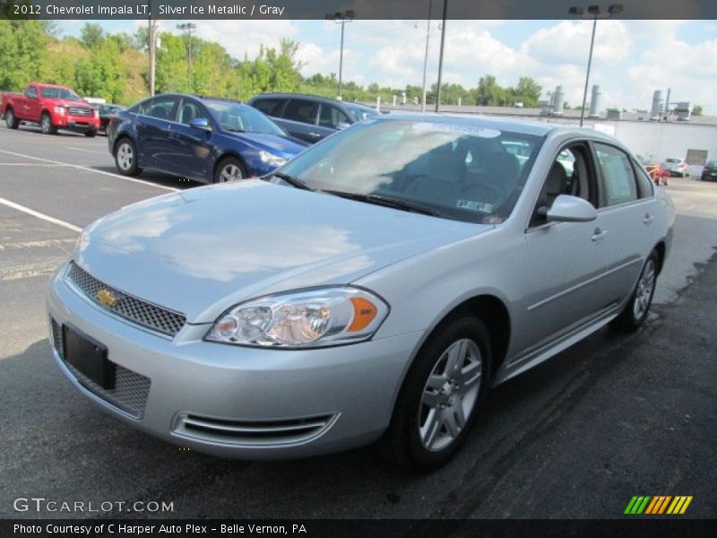 Silver Ice Metallic / Gray 2012 Chevrolet Impala LT
