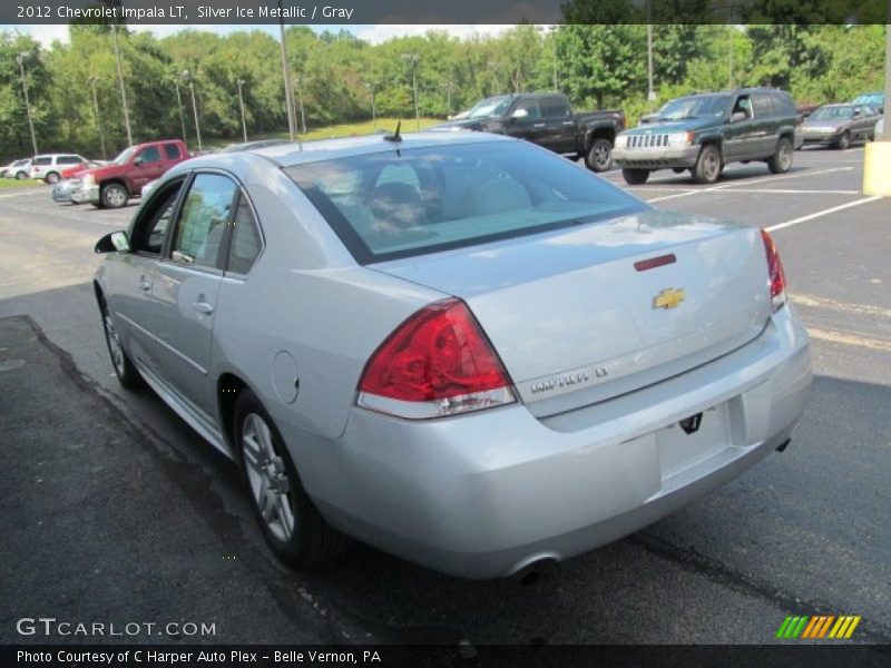 Silver Ice Metallic / Gray 2012 Chevrolet Impala LT