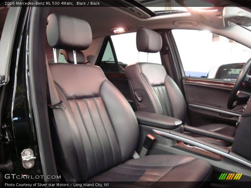 Black / Black 2006 Mercedes-Benz ML 500 4Matic