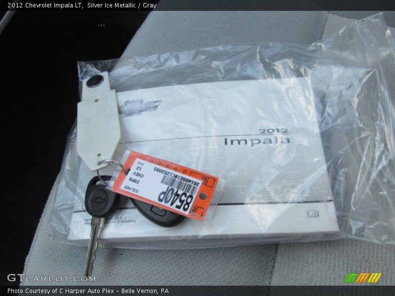 Silver Ice Metallic / Gray 2012 Chevrolet Impala LT
