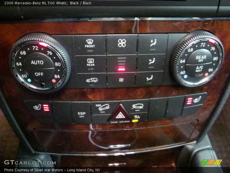 Black / Black 2006 Mercedes-Benz ML 500 4Matic