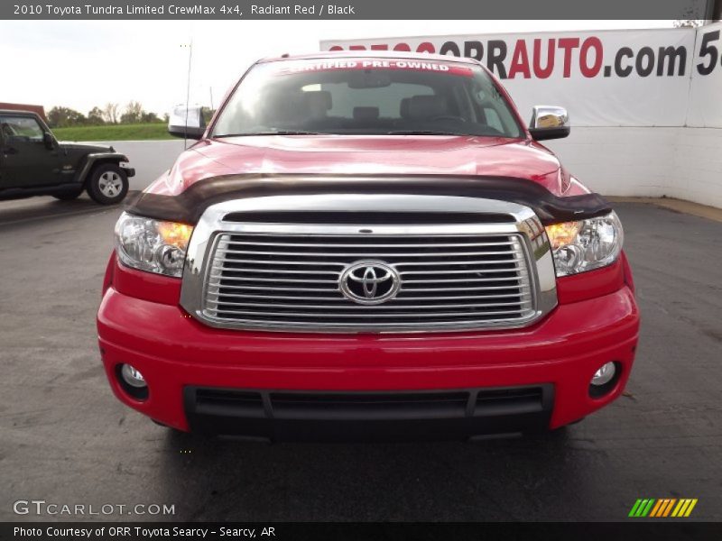 Radiant Red / Black 2010 Toyota Tundra Limited CrewMax 4x4