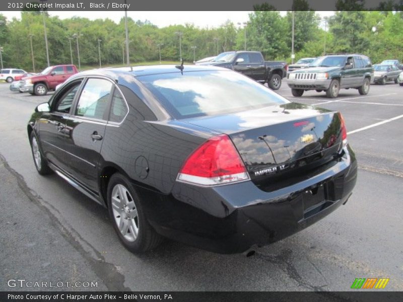 Black / Ebony 2012 Chevrolet Impala LT