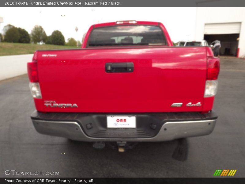 Radiant Red / Black 2010 Toyota Tundra Limited CrewMax 4x4