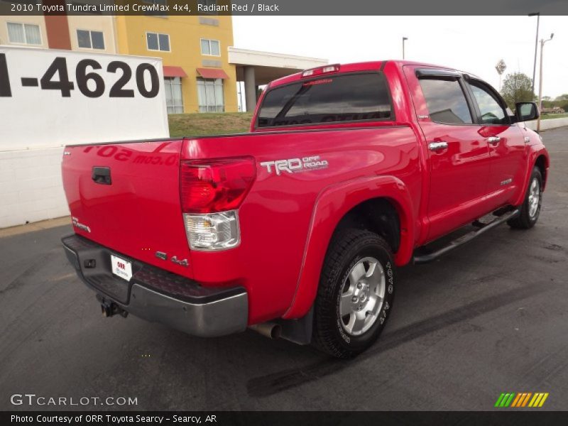 Radiant Red / Black 2010 Toyota Tundra Limited CrewMax 4x4