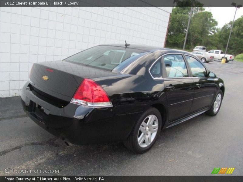 Black / Ebony 2012 Chevrolet Impala LT