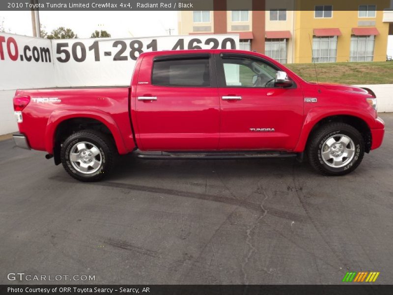Radiant Red / Black 2010 Toyota Tundra Limited CrewMax 4x4
