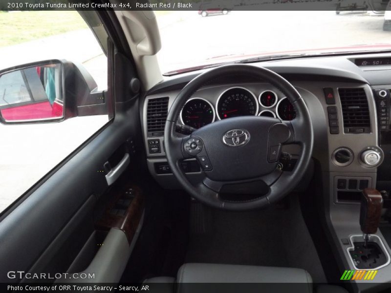 Radiant Red / Black 2010 Toyota Tundra Limited CrewMax 4x4