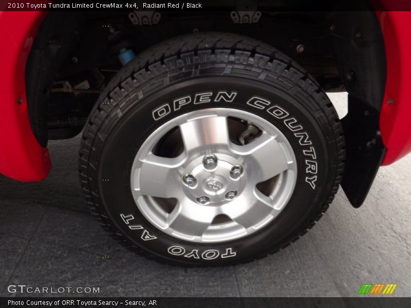 Radiant Red / Black 2010 Toyota Tundra Limited CrewMax 4x4