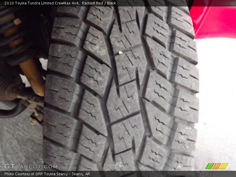 Radiant Red / Black 2010 Toyota Tundra Limited CrewMax 4x4