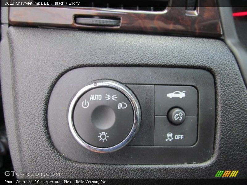 Black / Ebony 2012 Chevrolet Impala LT