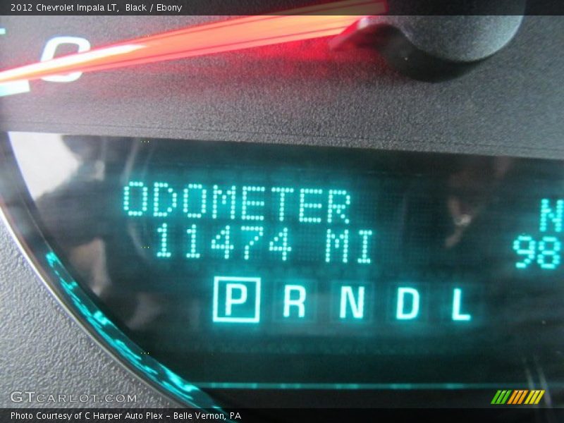Black / Ebony 2012 Chevrolet Impala LT
