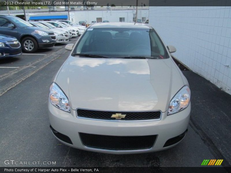 Gold Mist Metallic / Ebony 2012 Chevrolet Impala LTZ