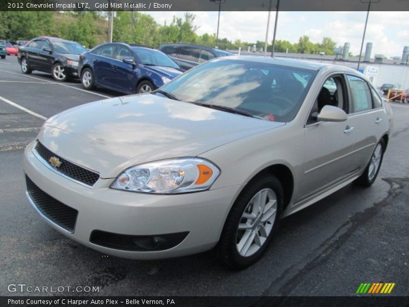 Gold Mist Metallic / Ebony 2012 Chevrolet Impala LTZ